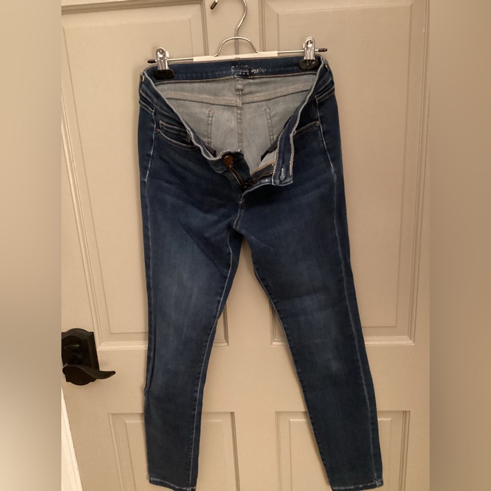 New York & Company  Dark Blue Skinny Jean Leggings
